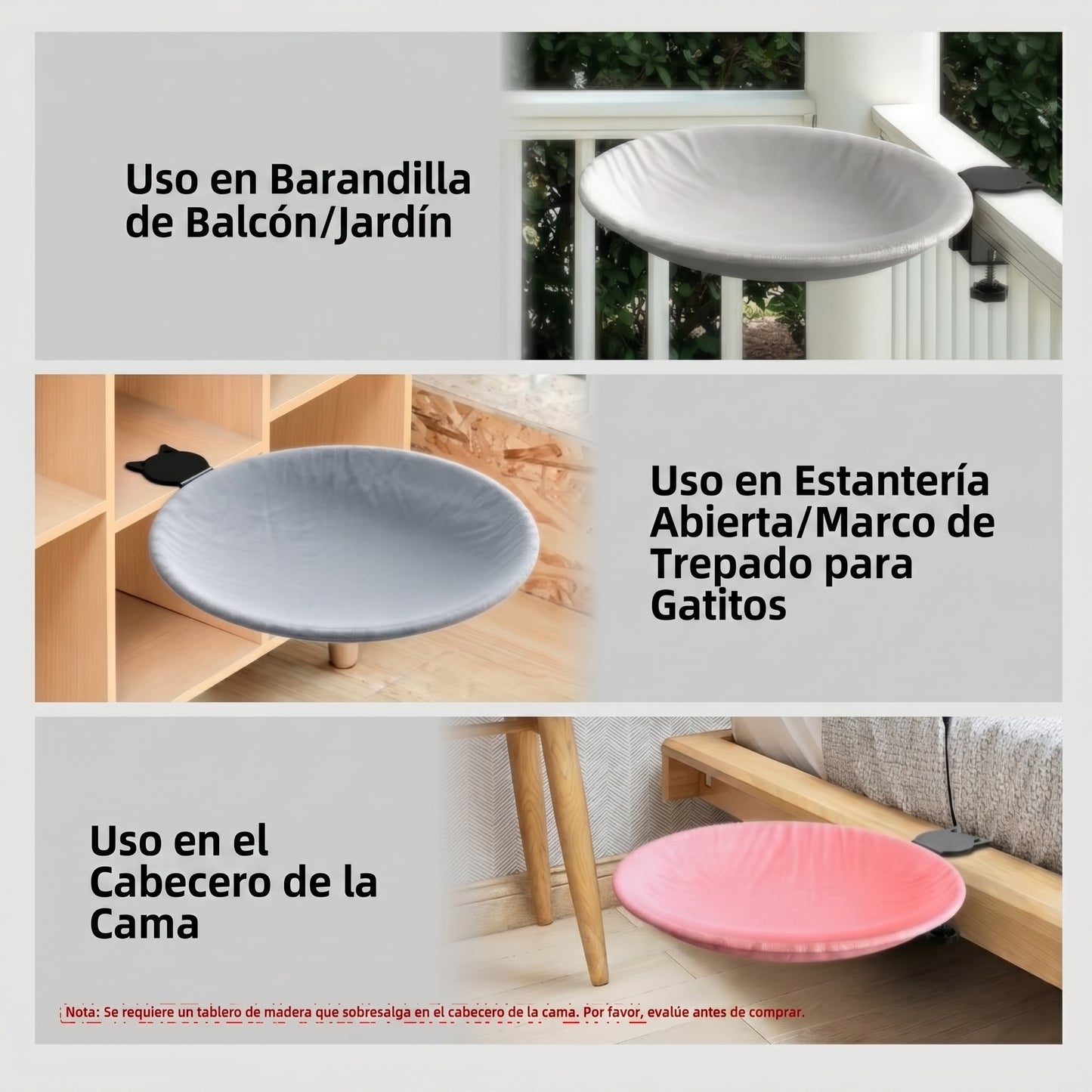 🙀 Cama Colgante para Gatos – El Rincón Favorito de tu Gato en Casa o en la Oficina