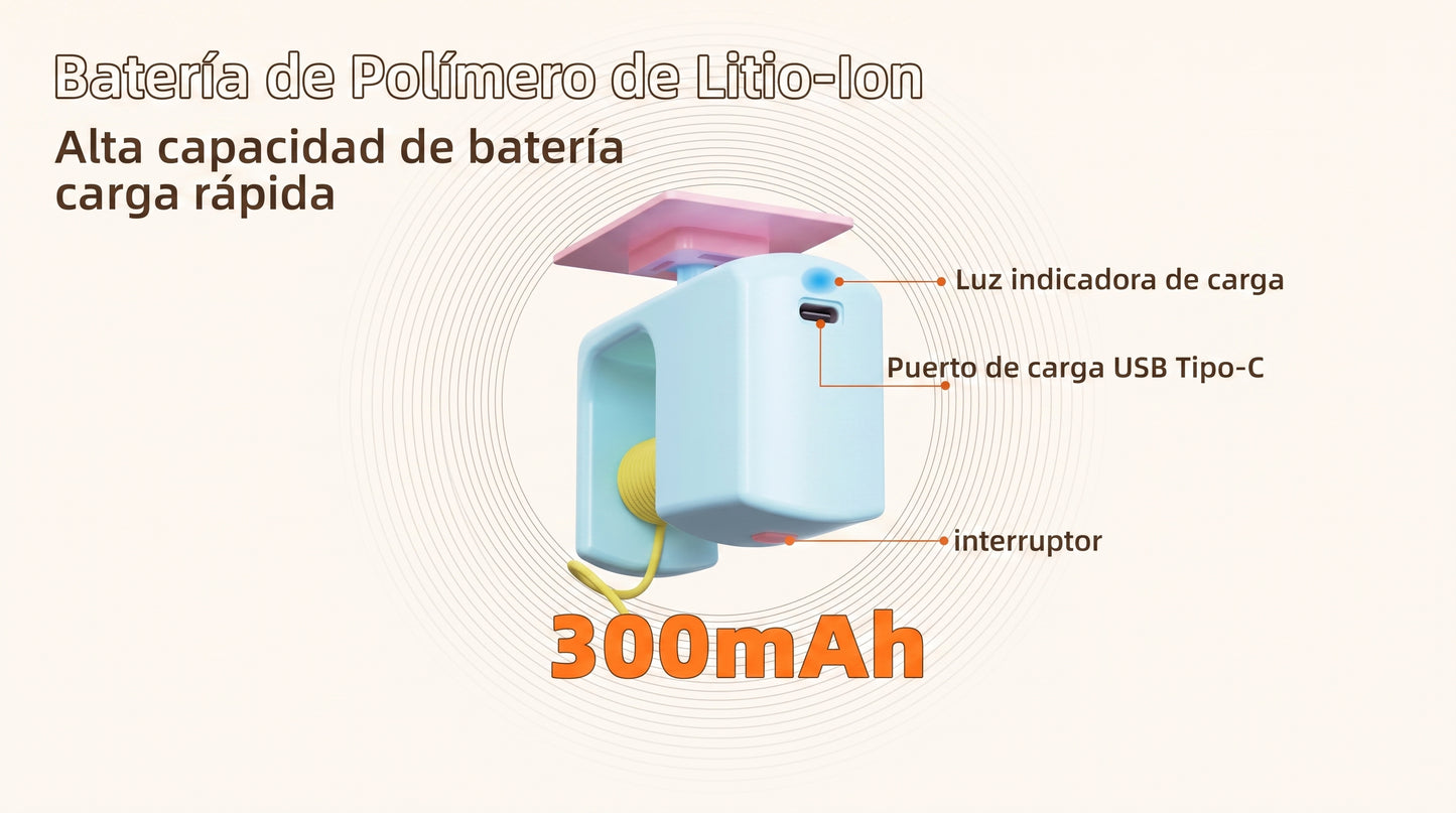 Oruga Mágica Eléctrica para Gatos con Oruga y Plumas – Juguete Interactivo para Gatos de Interior