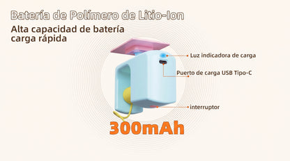 Oruga Mágica Eléctrica para Gatos con Oruga y Plumas – Juguete Interactivo para Gatos de Interior