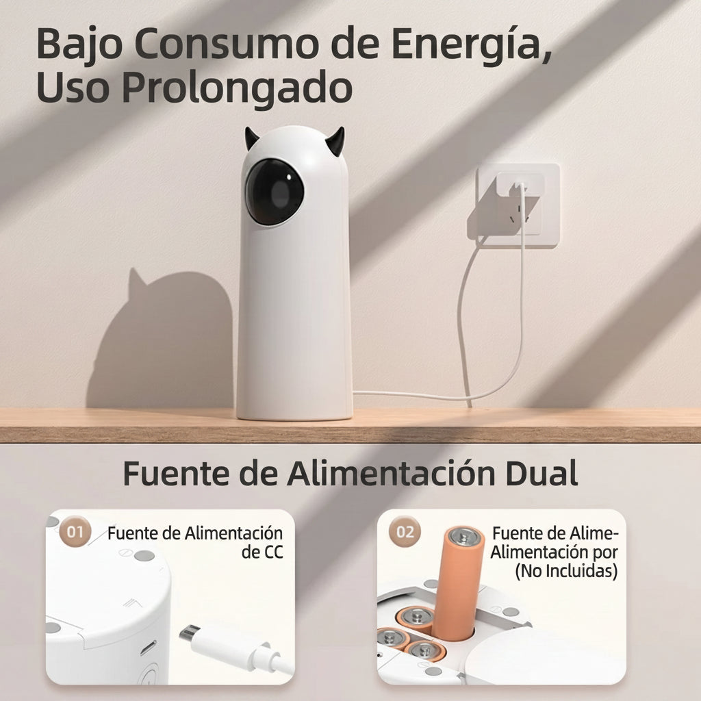 ✨ Juguete Láser LED Automático para Gatos: Caza, Salta y Enloquece – Diversión Inteligente Sin Parar